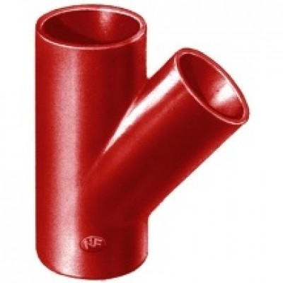Culotte simple SMU S 45° diamètre nominal 125-125mm PONT A MOUSSON