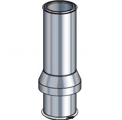 Sortie de toit STI Inox STI80-120S230DO hauteur 900 mm POUJOULAT