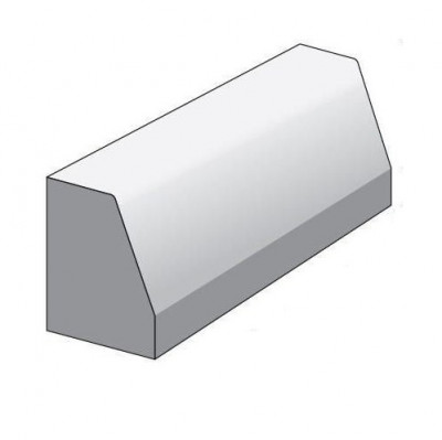 Bordure Citybus T4H aspect béton gris classique CRP