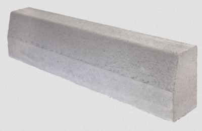 Bordure T4 classe U+B+D gris ciment 1 ml THORE