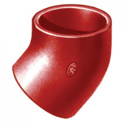Coude SMU S 45° diamètre nominal 125mm PONT A MOUSSON
