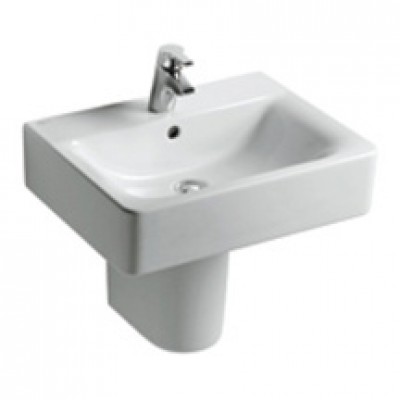 Lavabo CONNECT CUBE 50x46 cm blanc IDEAL STANDARD