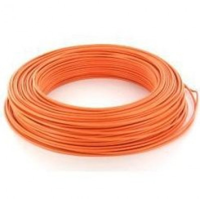 Fil HO7VU 2,5 mm2 orange rouleaux de 100 ml DEBFLEX
