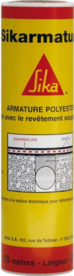 Armature renforcement revêtement souple Sikarmature blanc - rouleau 0,2 x 10 m - SIKA