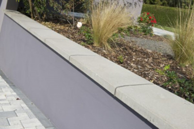Couvertine de mur classique gris 30 x 60 x 5 cm HEINRICH & BOCK