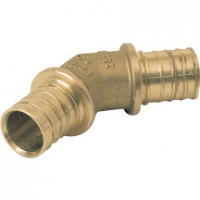 Coude égal 45° diamètre 25x25mm REHAU