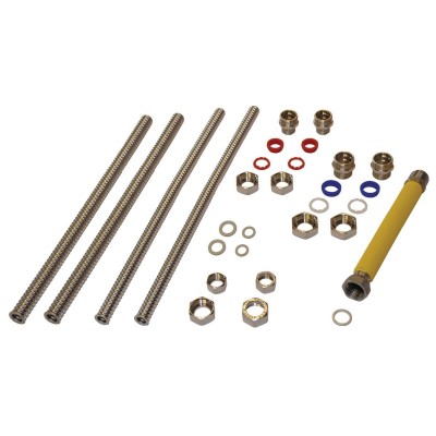 Kit remplacement flexibles principaux concurrents par ZENA colis HX17 DE DIETRICH