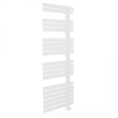 Sèche-serviette eau chaude concerto asymétrique 1054x550 blanc 474w
