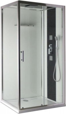 Paroi pour Cabine Concerto 2 accès de face porte coulissante 120 x 80 cm