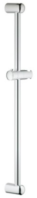Barre de douche TEMPESTA, 600 mm, avec supports muraux, curseur et support orientable, chromé GROHE