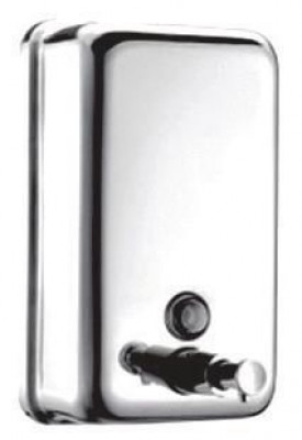 Distributeur de savon liquide Eco inox 304 brillant 1,2 l DELABIE