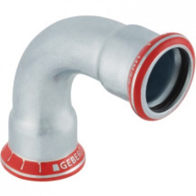 Coude 90° acier carbone D35  GEBERIT