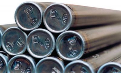 Tube acier soudé galvanisé EN10255-W P195T fileté manchonné 76,1 x 3,2 mm DALMINE