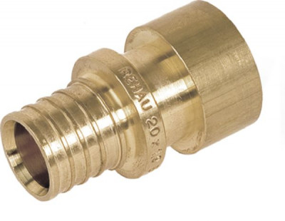 Raccord à glissement diamètre en laiton 12-12 x 14 REHAU CHAUFFAGE