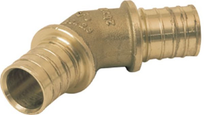 Coude à 90° à écrou prisonnier femelle en laiton diamètre 12-15 x 21 mm REHAU CHAUFFAGE