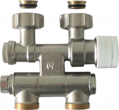 Multiblock TF orientable diamètre 20 x 27 écrou x 20 x 27 mâle monotube/bitube OVENTROP