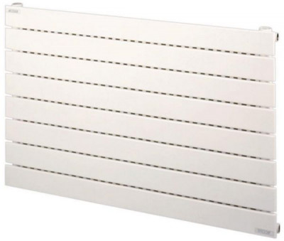 Radiateur FASSANE eau chaude horizontal simple 665 w haut 592 largeur 1000 8 éléments blanc ACOVA