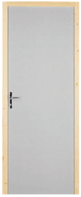 Bloc-porte Spécial prépeint gauche 204 x 73 cm