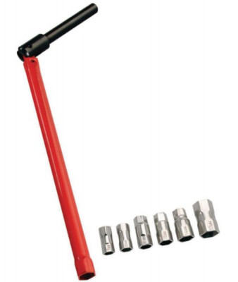 Clé écrou pour le montage et le démontage des robinets et mitigeurs avec écrou de 10 à 14 mm VIRAX