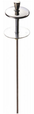 Tirette seule pour vidage automatique de lavabo diamètre 45mm Laiton Chromé NICOLL