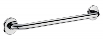 Barre de relèvement D 25 entraxe 400 mm inox poli brillant DELABIE