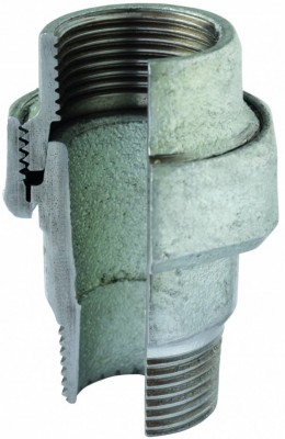 Union fonte malléable galvanisé 12x17 ATUSA