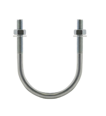 Etrier U bolt electro zinc long d 34 -m 8 WALRAVEN