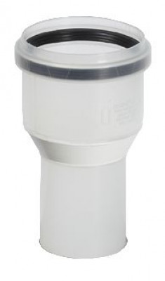 Réduction Dualis Flexcondens pour chaudières gaz ou fioul diamètre femelle 80 mâle 60 POUJOULAT 