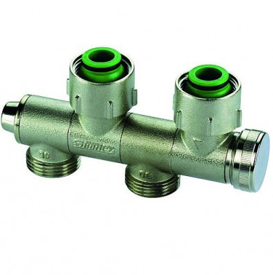 Module de réglage H orientable mono ou bitube connexion radiateur F3/4'' et connexion tube 3/4E COMAP 