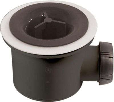 Bonde diamètre 90 mm sortie horizontale uniquement pour receveur Daily'O - Daily'C - Daily'L ALTECH