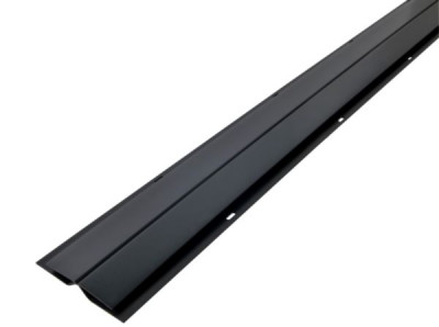 Profilé finition pliable pour système Belriv Tradi PHPA4 gris anthracite Longueur 4 m NICOLL