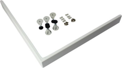 Set pied et tablier pour receveur de cabine Concerto 2 90 x 90 x 10 cm
