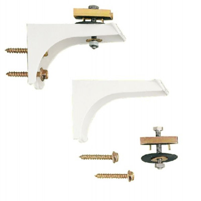 Console époxy blanc la paire PORCHER 