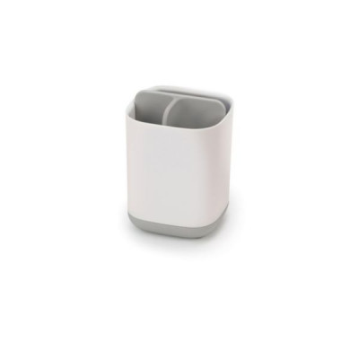 Porte brosses à dents Easy Store blanc gris 