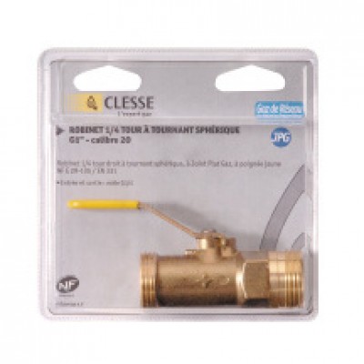 Robinet JPG-500-C 1/4 M20x27mm  CLESSE