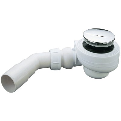 Bonde REC TURBOFLOW D60 chromé TB60 NICOLL