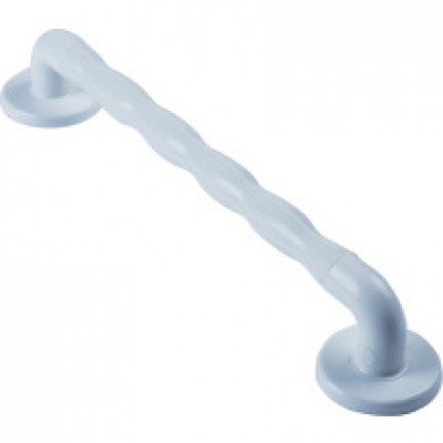 Barre d'appui à poignée ergonomique droite d32mm 450mm, blanc AKW INTERNATIONAL