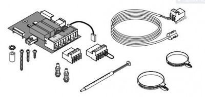 Platine + sonde P/1 circuit avec vanne FM48 DE DIETRICH