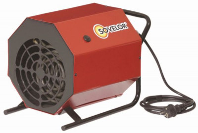 Chauffage portable air pulsé électrique 230 Volts SOVELOR