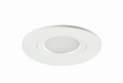 Spot Led encastré orientable start spot IP65 plastique blanc 7 W 525 lm blanc neutre 4000 K SYLVANIA