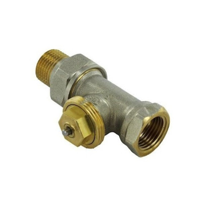Robinet thermostatique Kv réglable droit connexion double joint torique 1/2'' COMAP