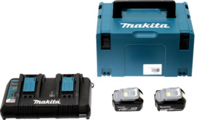 Pack Bl1850x2+Dc18RD+Makpac MAKITA