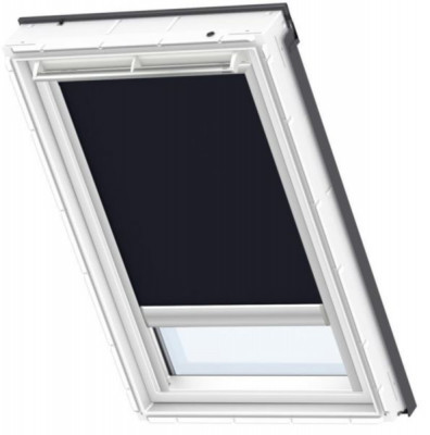 Store électrique d'occultation Dml pour fenêtre de toit Uk04 bleu foncé 134 x 98 cm VELUX