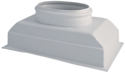 Plenum ABS pour grille 600 x 600 - 220 x 420 x 520 mm