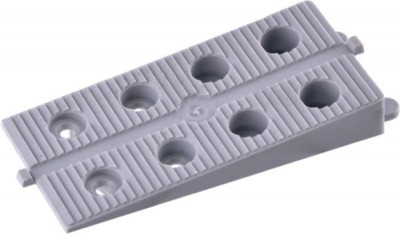 Cales crantées de 2 dimensions polypropylène 90 et 170 mm seau de 80 pcs JOUPLAST