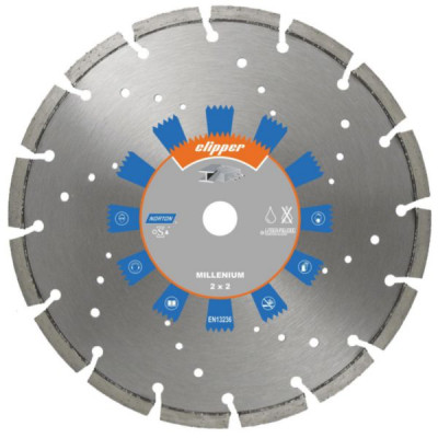 Disque Millenium 2 x 2 mixte 350 x 20 mm NORTON