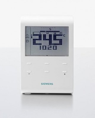 Thermostat ambiance programmable RF RDE100 SIEMENS