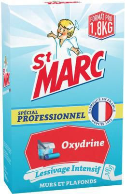  Lessive Saint Marc oxydrine professionnel lessivage des murs 1,8 kg