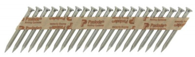 Clou acier galvanisé en bande papier 34° Hard n' Safe cranté 4 x 35 mm boîte de 1250 pièces PASLODE