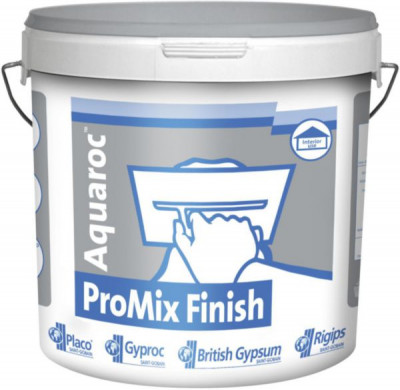 Enduit allégé Promix Aquaroc Finish seau de 12 l PLACO